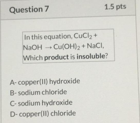 naoh cucl2 nacl cu oh 2