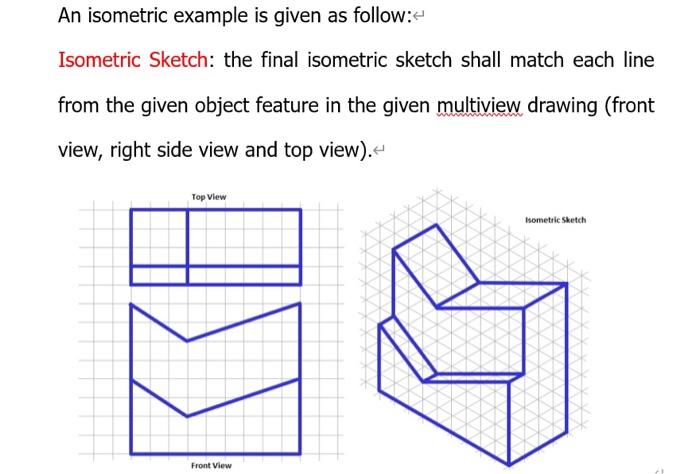 Solved Another two orthographic views/multiviews of objects | Chegg.com