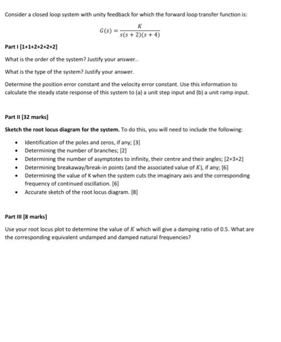 Solved control systems course content - URGENT PLEASE HELP | Chegg.com
