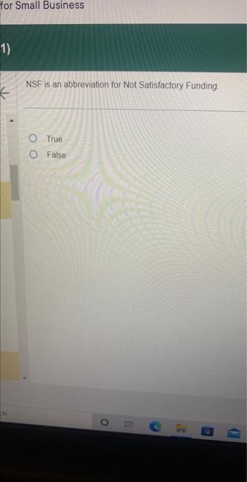 solved-nsf-is-an-abbreviation-for-not-satisfactory-funding-chegg