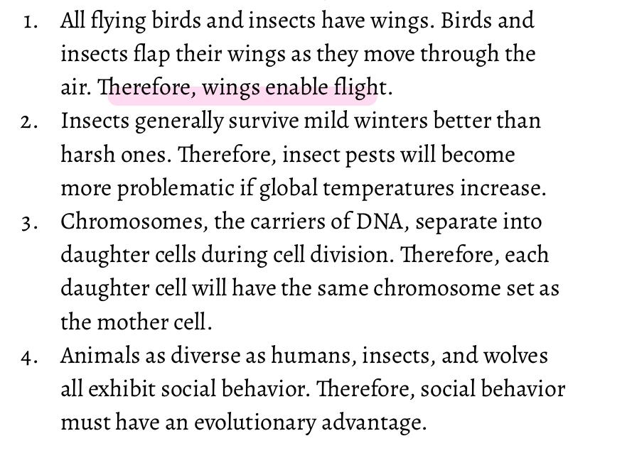 Solved All flying birds and insects have wings. Birds and | Chegg.com