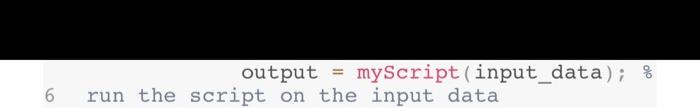 Solved MATLAB SCRIPTING LANGUAGE I keep receiving this error | Chegg.com