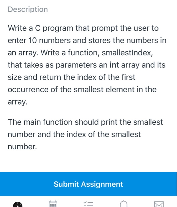 Solved Description Write a C program that prompt the user to | Chegg.com