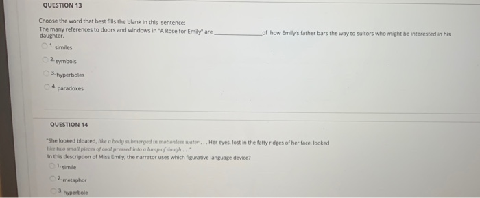 Solved QUESTION 13 Choose the word that best fills the blank | Chegg.com