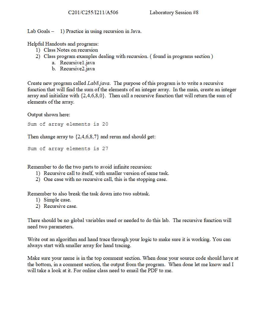 Solved Can you answer this assignment so i can compare my | Chegg.com