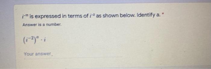 Solved is expressed in terms of i4 as shown below. Identify | Chegg.com