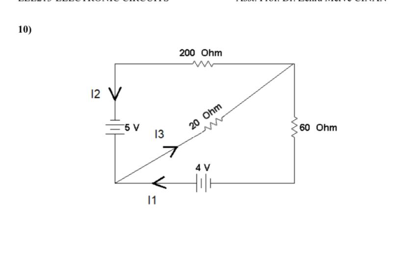 Solved Find All The Currents And Voltages Across Each | Chegg.com