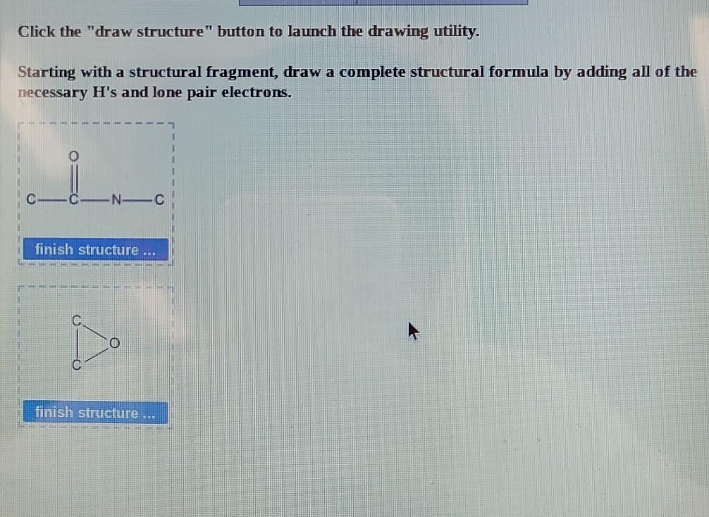 Solved Click The "draw Structure" Button To Launch The | Chegg.com