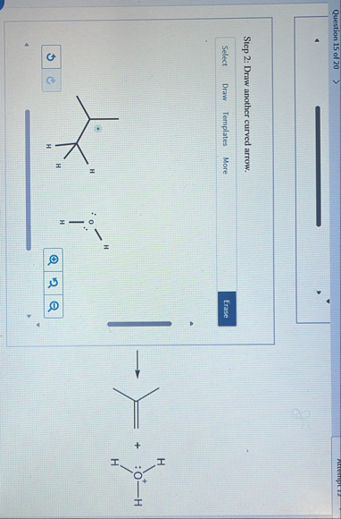 Question 15 of 20Step 2: Draw another curved | Chegg.com