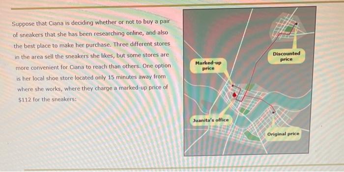 Solved Suppose that Ciana is deciding whether or not to buy | Chegg.com