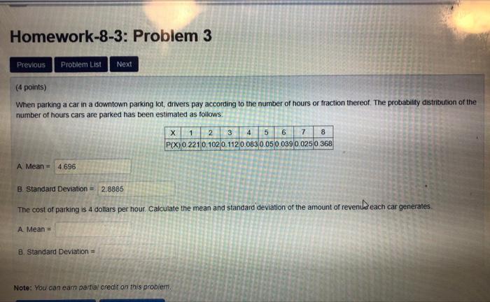 Solved Homework-8-3: Problem 3 Previous Problem List Next (4 | Chegg.com