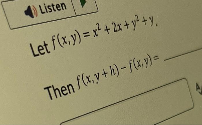 \( f(x, y)=x^{2}+2 x+y^{2}+y \)