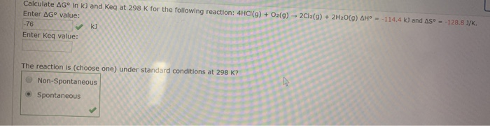 Solved For the reaction shown in question 35 above, the | Chegg.com