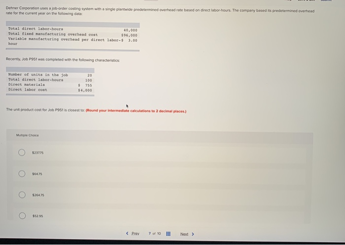 solved-dehner-corporation-uses-a-job-order-costing-system-chegg