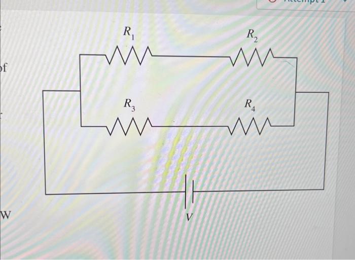 Solved A circuit contains four resistors. Resistor R₁ has a