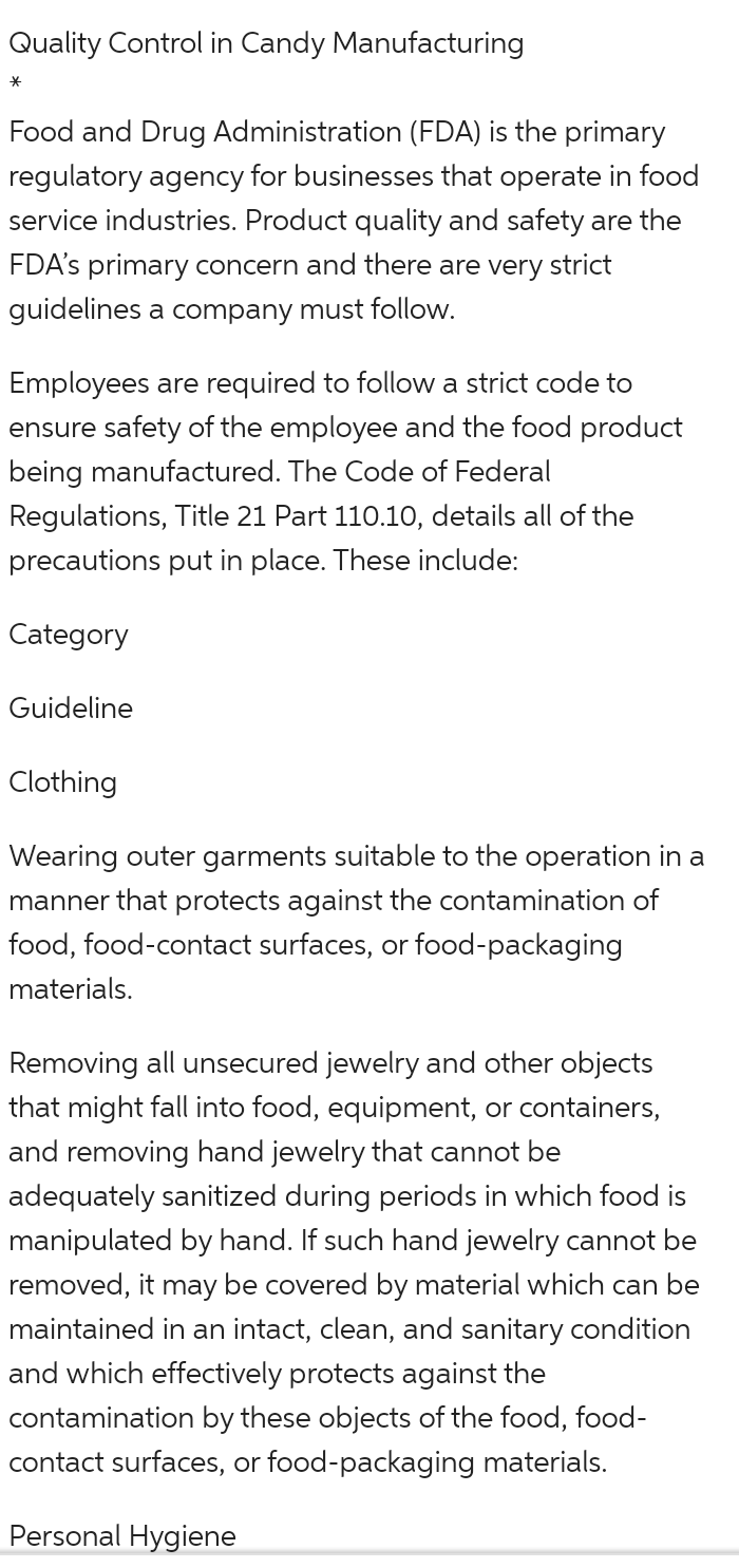 Product Safety Requirements in Garments Industry