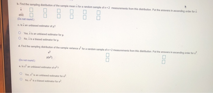 Solved Consider the following probability distribution | Chegg.com
