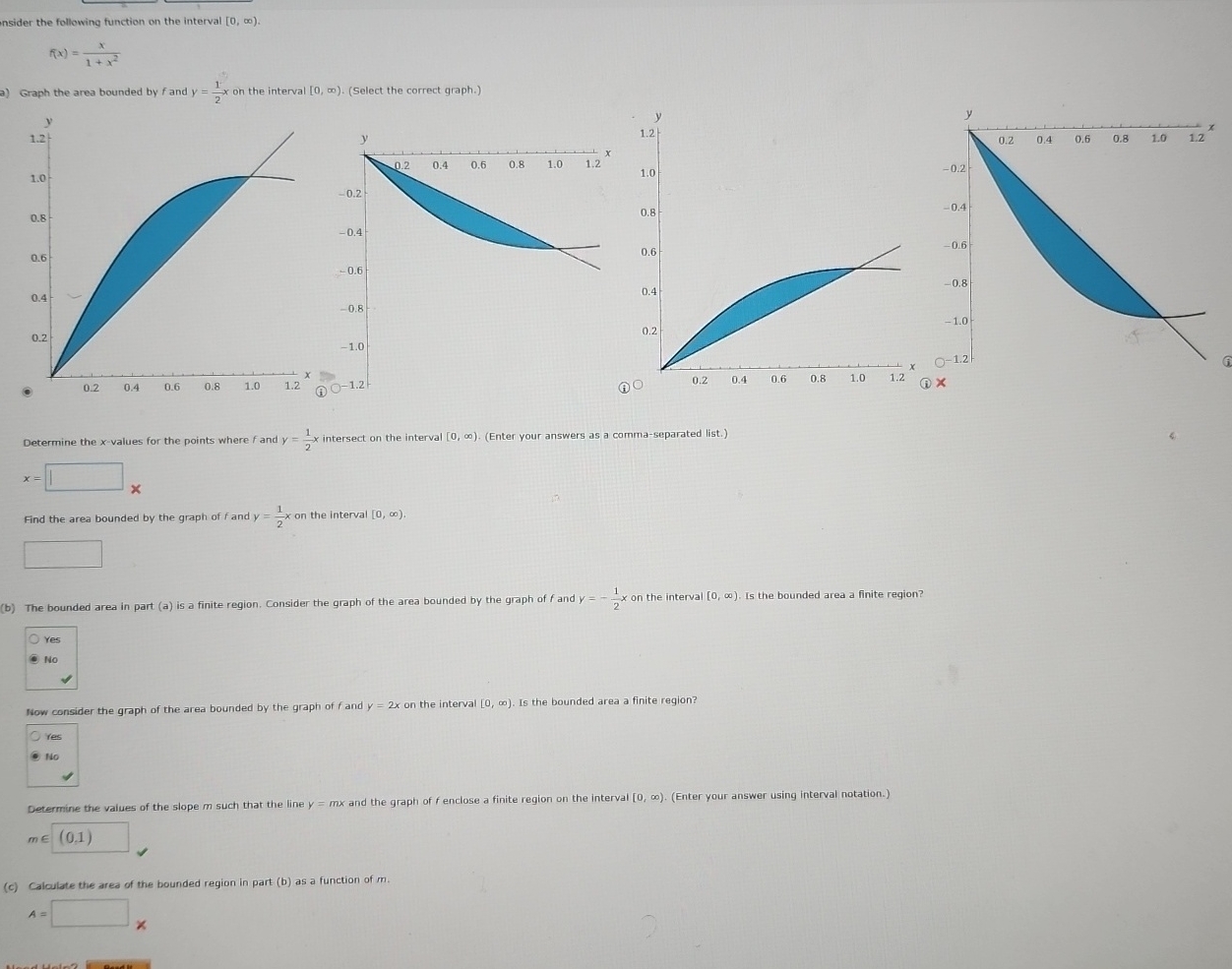 Solved Insider the following function on the interval | Chegg.com