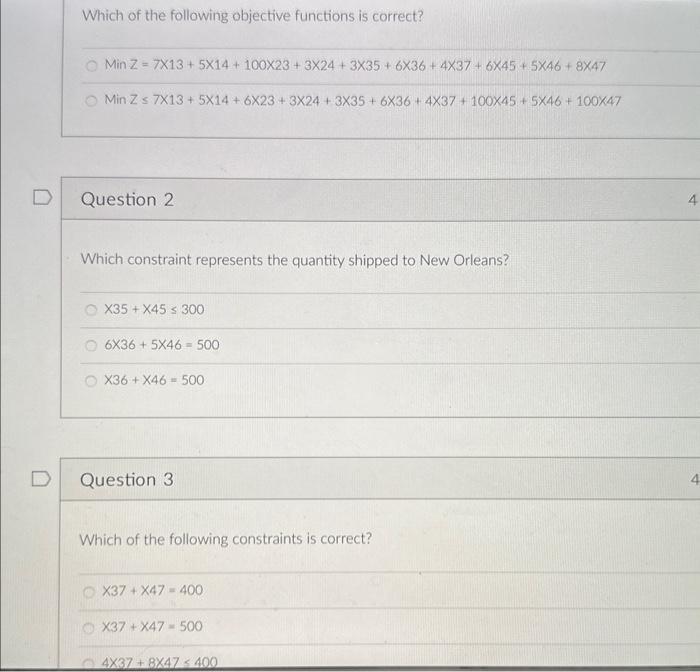 Solved Use the following problem statement to answer | Chegg.com