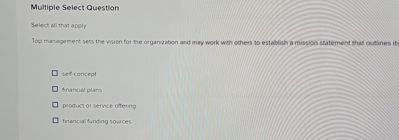Solved Multiple Select QuestionSelect all that applyTop | Chegg.com