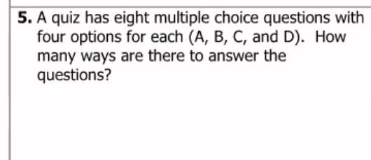 Solved Find the total number of outcomes that are possible. | Chegg.com