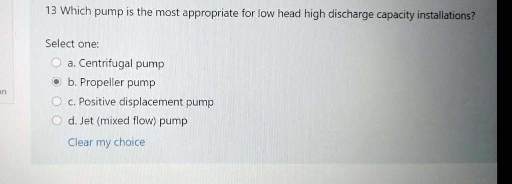 solved-12-which-pump-is-the-most-appropriate-for-high-chegg