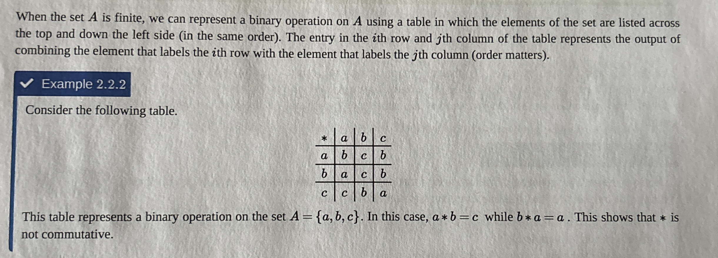 Solved When the set A ﻿is finite, we can represent a binary | Chegg.com
