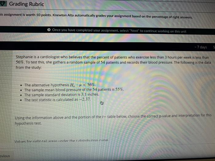 Solved Grading Rubric is assignment is worth 10 points, | Chegg.com
