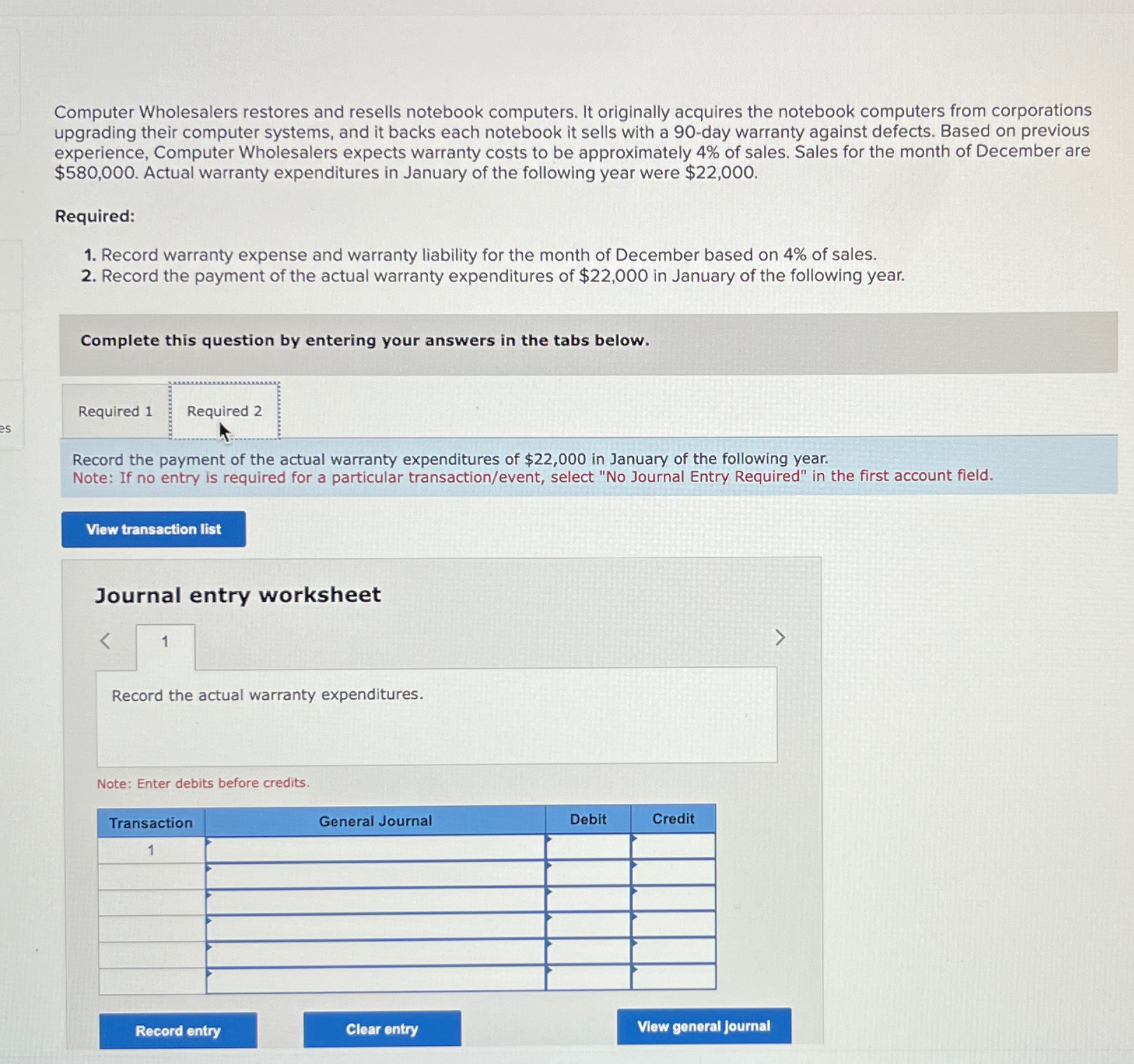 Solved Computer Wholesalers restores and resells notebook