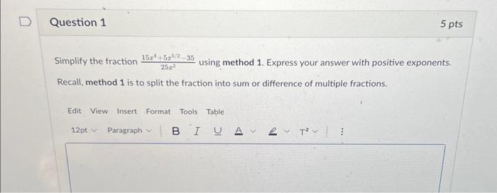 4 3 x 5 2 x 7 15 as a fraction