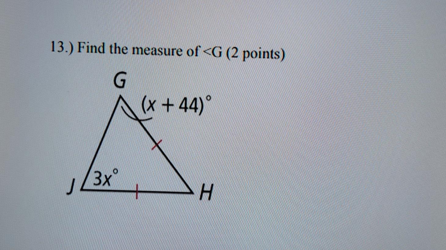 Solved 13.) Find the measure of | Chegg.com