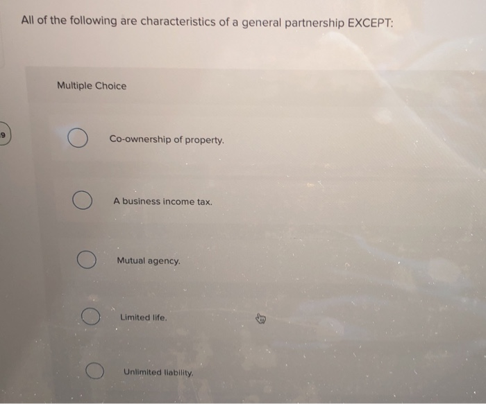 Solved All Of The Following Are Characteristics Of A Gene