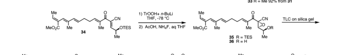 The reaction of compound 34 ﻿with peroxide gives an | Chegg.com