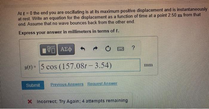Solved i cannot figure out the last part for the life of | Chegg.com