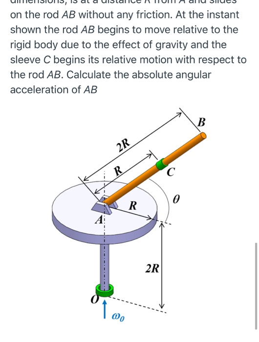 Solved Problem 3 (40 pts)Consider the rigid body formed by | Chegg.com