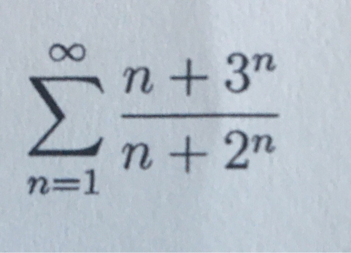Solved Determine if the following series converge or | Chegg.com