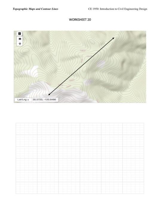 Draw the profiles along the lines shown on the first | Chegg.com