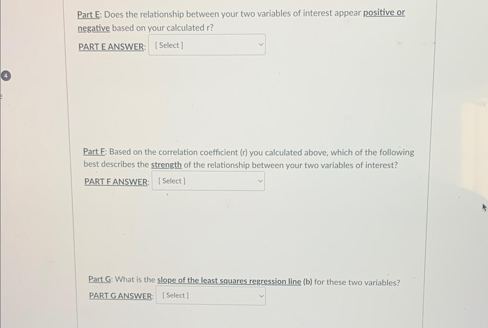 This question has 10 ﻿parts. Each of the 10 ﻿parts | Chegg.com