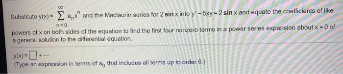 Solved please help me solve this problemTHE ANSWER TO THE | Chegg.com