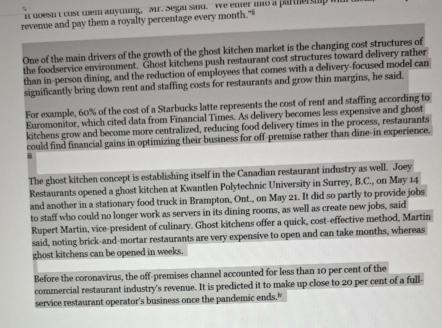 Was ordering off Doordash and kept finding Ghost Kitchens. Thought