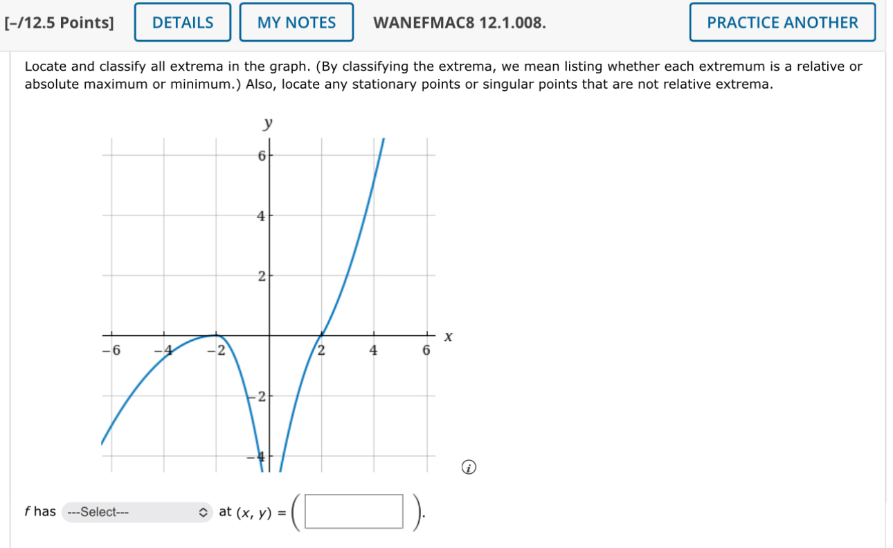 Solved Points]WANEFMAC8 12.1.008.Locate and classify all | Chegg.com