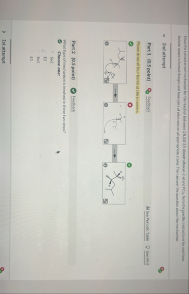 Solved Draw the curved arrow mechanism for the reaction | Chegg.com