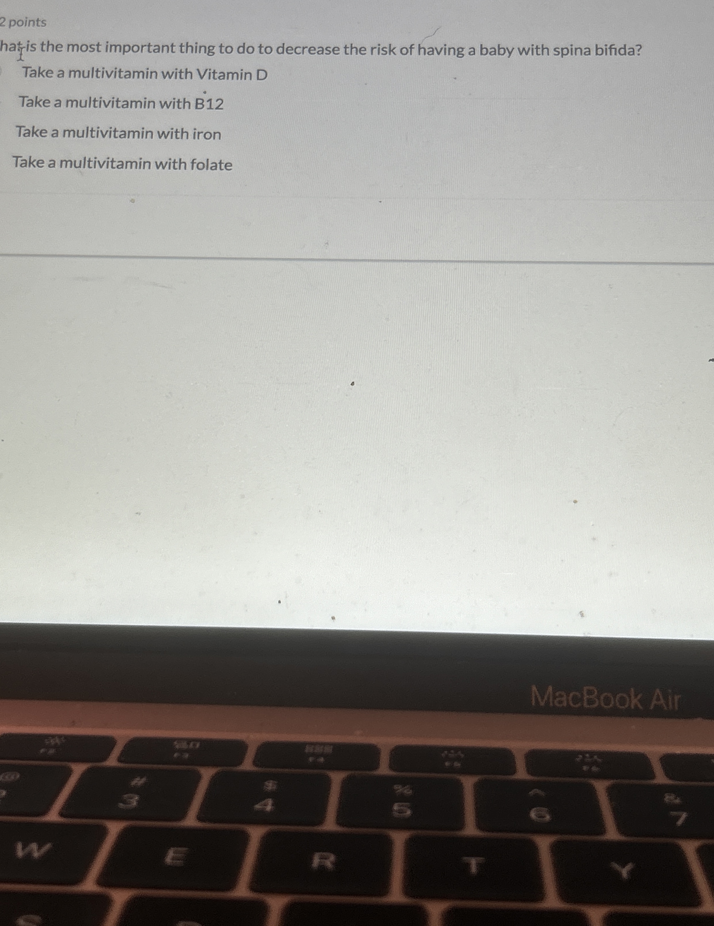 Solved 2 ﻿pointshat is the most important thing to do to