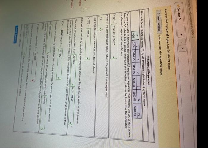 Solved I need help all of these answers are wrong. I have | Chegg.com