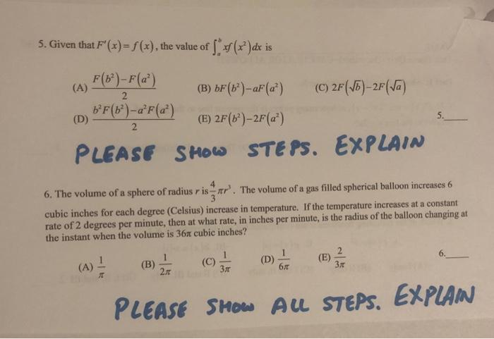 Solved S Given That F X S X The Value Of Dx Is 2 Chegg Com