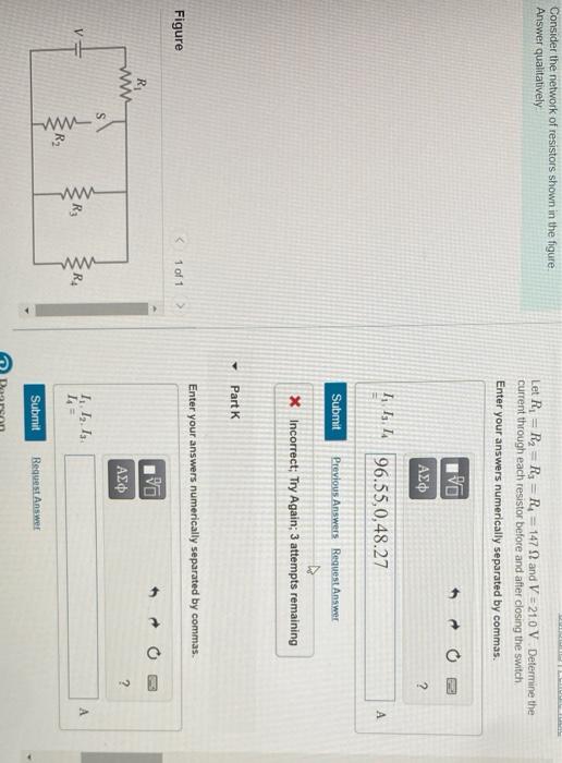 Solved Consider The Network Of Resistors Shown In The | Chegg.com