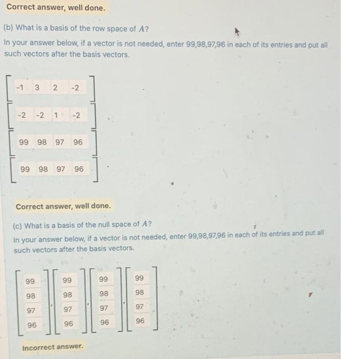 Solved (a) Let u and v be (fixed, but unknown) vectors in | Chegg.com