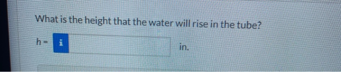 Solved Part 1 Determine the height that water at 60 °F will | Chegg.com