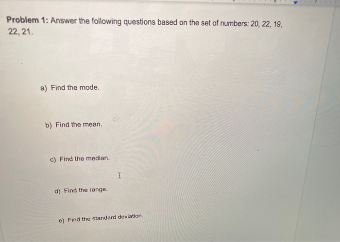 Solved Problem 1: Answer the following questions based on | Chegg.com