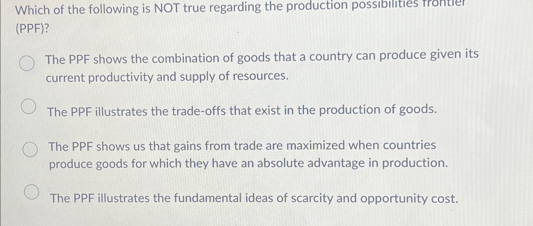 Solved Which of the following is NOT true regarding the